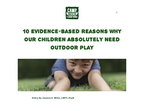 Pdf 10 Evidence Based Reasons Why Children Need Routine Outdoor Play