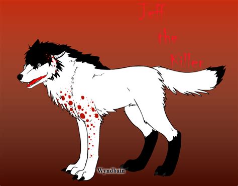 Jeff The Killer Wolf Version By Aranarvenangel On Deviantart