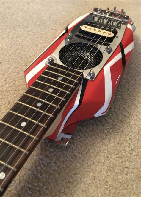 Eddie Van Halen Travel Guitar Homemade Guitar Design Custom Bass