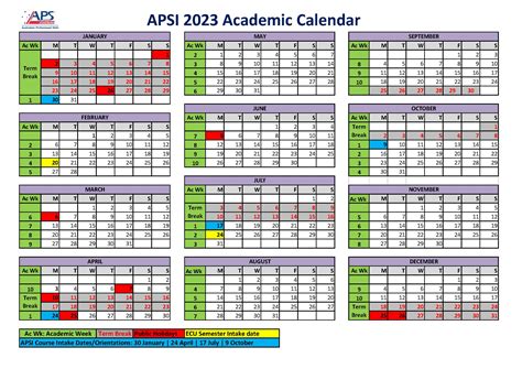 Miis Academic Calendar 2023