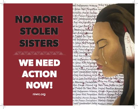 No More Stolen Sisters Safety For Native Women And Girls Indianzcom