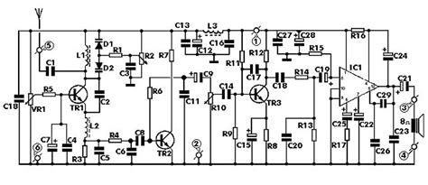 Figure 437 Vhf Fm Receiver Electronic Circuit Projects Fm Radio