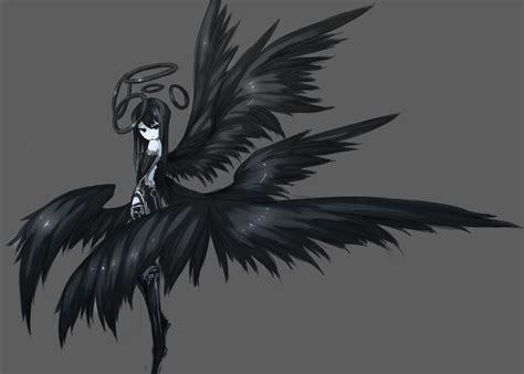 Black Hair Ganesagi Halo Original Wings