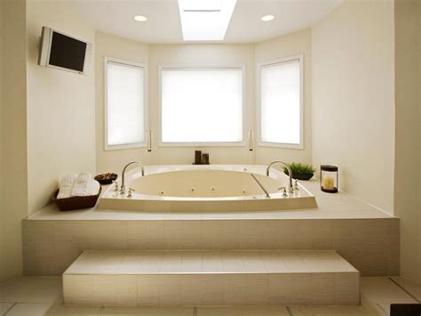 An ovoid tub is the crown jewel of any minimalistic bathroom. Bathtub Design Ideas | HGTV
