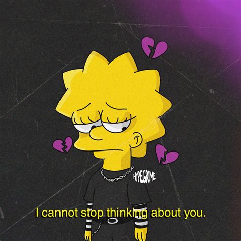Simpsons Wallpaper Sad Lisa