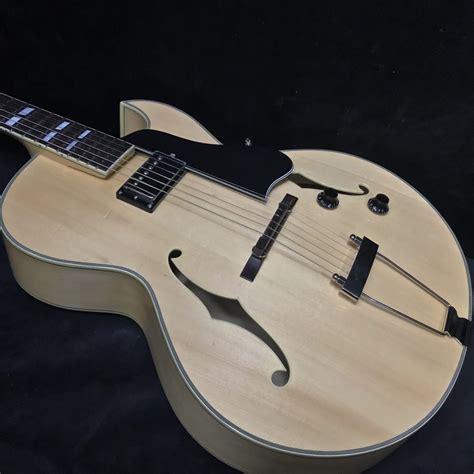 Eastman Ar Ce Blonde Hollowbody Archtop Jazz Electric Guitar W Case