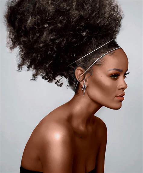 Rihanna More Pelo Natural Natural Hair Tips Natural Hair Journey