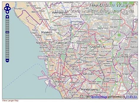 Satellite Map Of Quezon City
