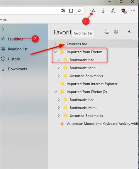 How To Hide The Favorites Bar In Chromium Edge On Windows 10 Microsoft