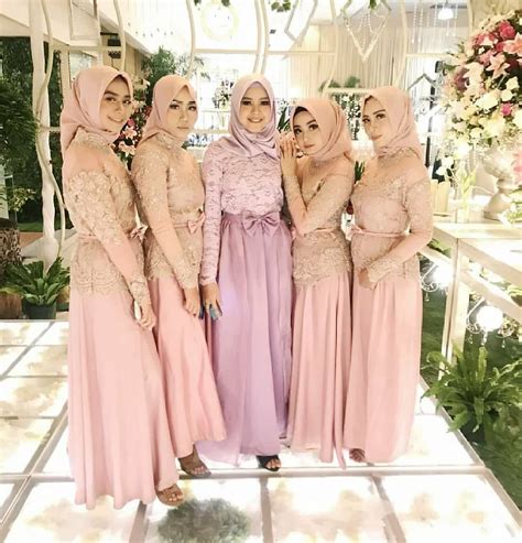 Gaun Bridesmaid Hijab Bridesmaid Dresses Wedding Dresses Instagram
