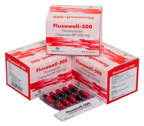 Flucloxacillin 500mg Capsules Manufacturer And Supplier In India