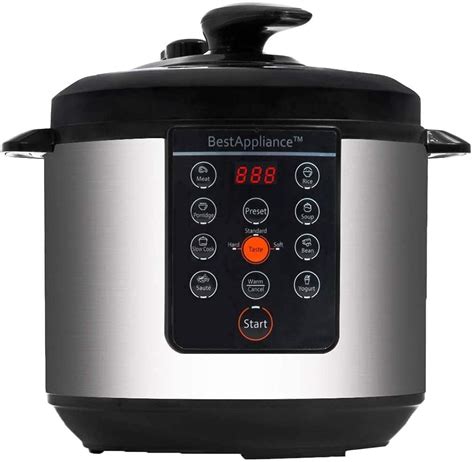 Electric Pressure Cooker Qt Rice Cooke Slow Cooker Multi Use