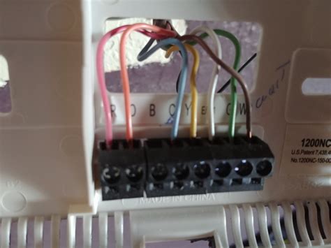After you wire it up properly you will need to mount it to the. New Thermostat Wiring - HVAC - DIY Chatroom Home Improvement Forum