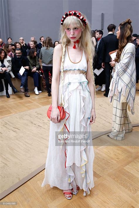 Petite Meller At Chloe Show Paris Fashion Week