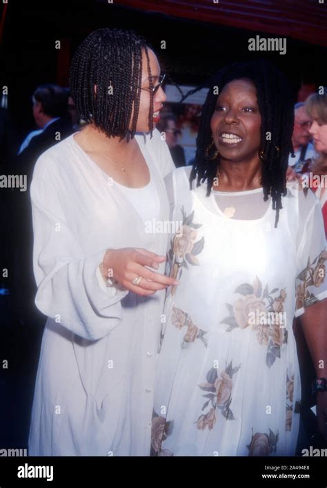 Whoopi Goldberg Et Sa Fille Alex Banque De Photographies Et Dimages à