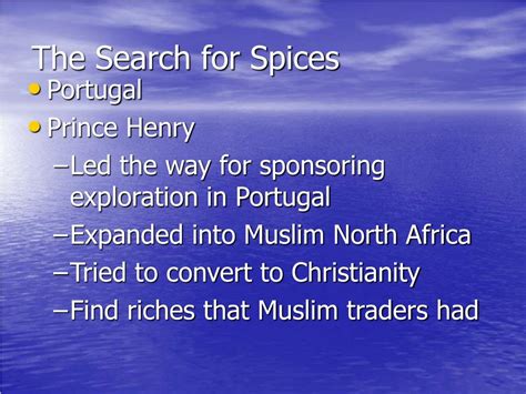 Ppt The Search For Spices Powerpoint Presentation Free Download Id
