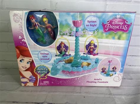 Mattel Disney Princess Little Mermaid Ariels Floating Fountain Water