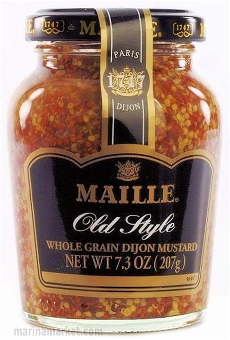 Maille Whole Grain Dijon Mustard 207g Marina Market