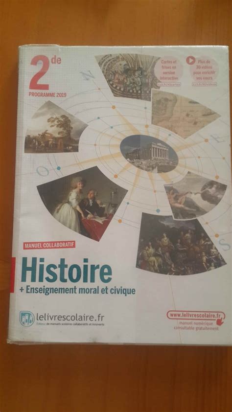 Histoire Et Emc 2nde Le Livre Scolaire Liceo