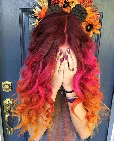 26 Brightest Spring Hair Colors For Women Who Wants To Look Fab Seasonoutfit Ombre Hair