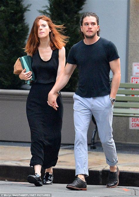 She burst into tears and immediately said yes!' a unnamed source claimed. GoT's Kit Harington and Rose Leslie look totally smitten ...