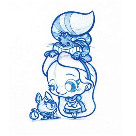 Missed Out On Your Favourite Daily Doodle Sketch Alice In Wonderland