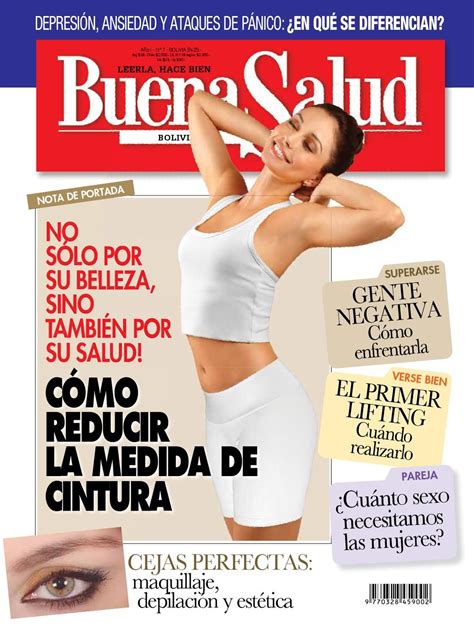 Buena Salud Bolivia Nº7 La Mejor Revista De Salud Y Bienestar De Boliva Bolivia No7 Medicine