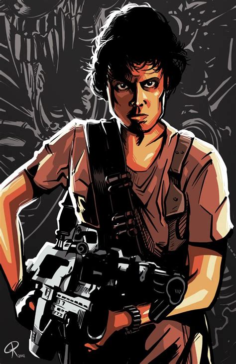 This Time Its War Alien Art Ripley Alien Artwork