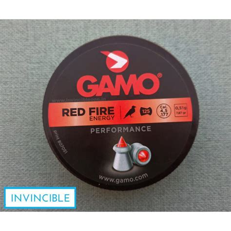 Gamo Red Fire Pellets177 Exceptional Accuracy Intense