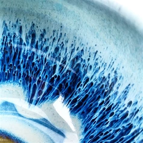 Floating Blue Glazy Ceramic Glaze Recipes Glazes For Pottery Glaze Ceramics