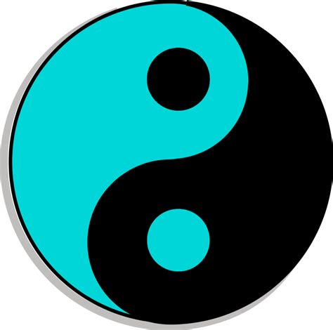 Ying Yang Clip Art Clipart Best