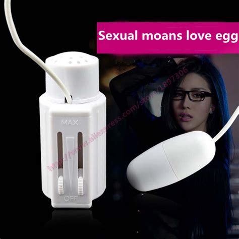 On Sale Can Make Sounds Of Sexual Moans Love Egg Female Masturbation Vibrator Couples Flirting