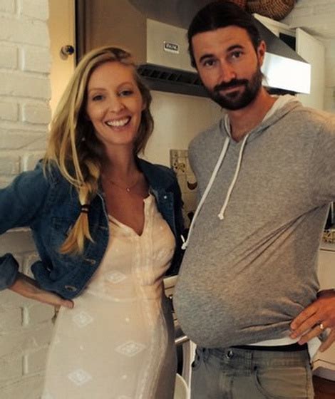 Brandon Jenner Rocks Fake Baby Bump To Support Wife Leah Toofab Com