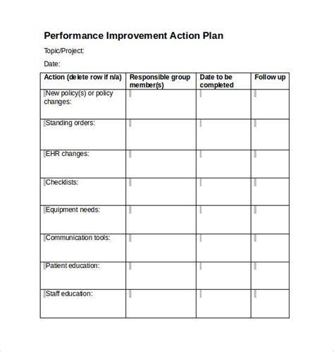 16 Project Action Plan Templates To Download For Free Sample Templates