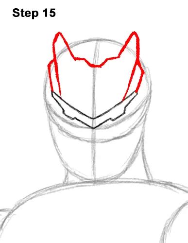 How To Draw Omega From Fortnite Video And Step By Step Pictures