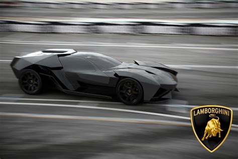 Lamborghini Ankonian Concept Car Perfect Batmobile For The Next
