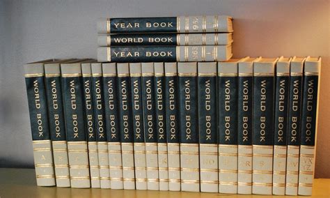 The World Book Encyclopedia Set 1960 Year Books 62
