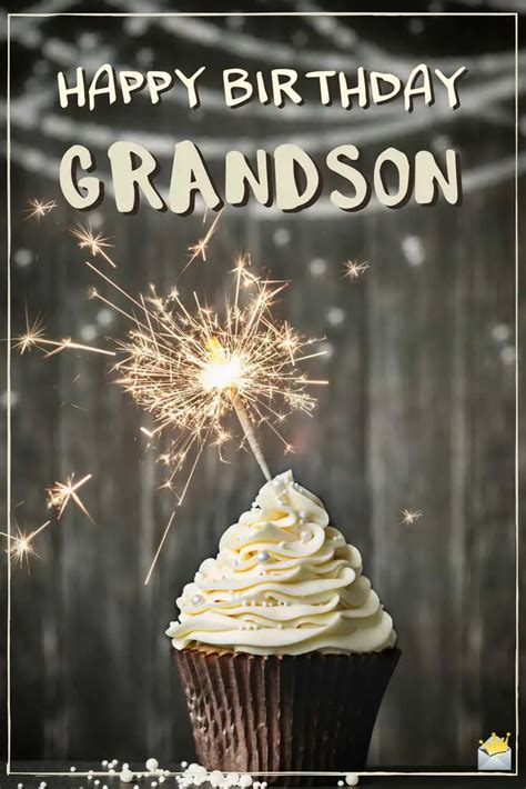 Birthday Wishes For A Grandson