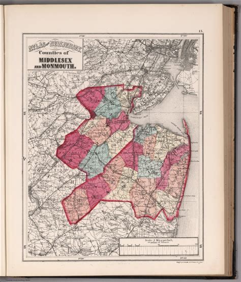 Printable Map Of Monmouth County Nj Printable Maps