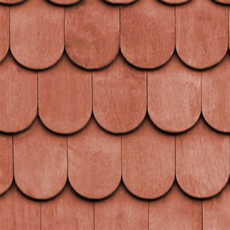 Wood Shingle Roof Texture Seamless 03882