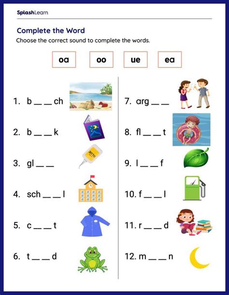 Long O Vowel Teams Worksheets Oa And Oe First Grade By Ready Set Learn