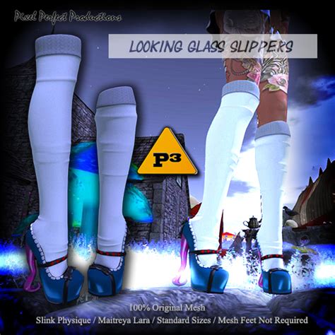 Second Life Marketplace Looking Glass Slippers Wstockings Demos