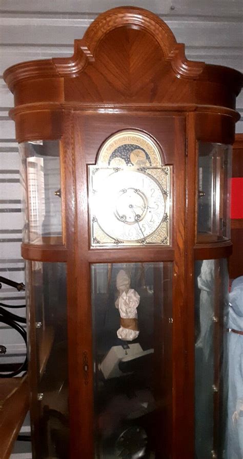 ridgeway richardson i i curio grandfather clock model 9702 perfect condition 876557000912 ebay