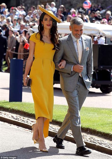 Amal and george clooney attend the 2018 royal wedding of meghan markle and prince harry. Amal Clooney officially crowned best dressed guest at ...