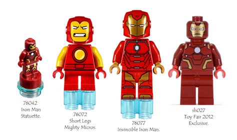 Lego Iron Man Short Legs 76072 Super Hero Minifigure Toys And Hobbies