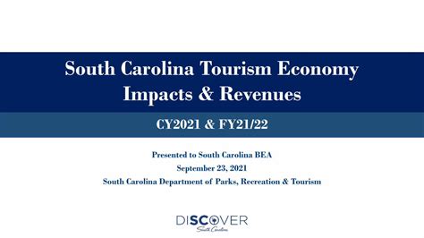 Pdf South Carolina Tourism Economy Impacts And Revenues Dokumentips
