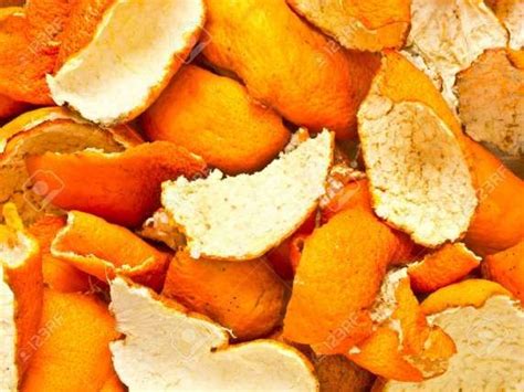 Dried Orange Peels Apart From Being Used In Tea Blends And Cooking Work