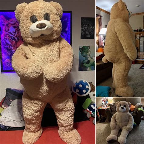 Cosplay Plush Dancing Bear Teddy Bear Cartoon Character Costume Mascot