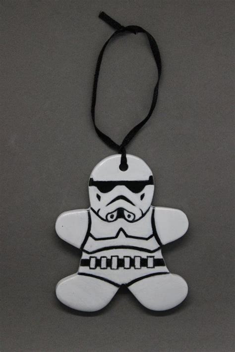 Storm Trooper Gingerbread Man Ornament Wall Hanging Great Etsy