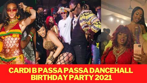 Cardi B Passa Passa Dancehall Party Youtube